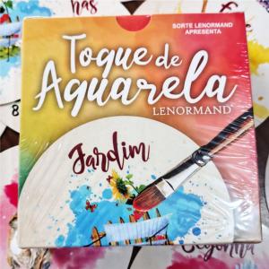 Toque de Aquarela Lenormand – Leveza, Cor e Movimento