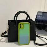 Bolsa Quadrada Casual Empresarial com Alça