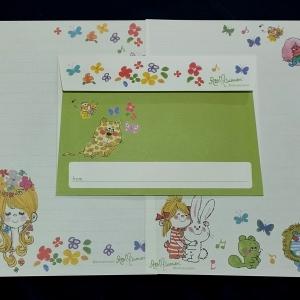 Papel de Carta Ado Mizumori Flores