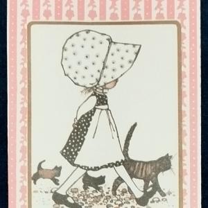 Papel de Carta mini envelopes Holly Hobbie Rosê