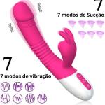 Vibradores 14 Velocidade - Vibrandor e Sugandor Para Mulheres