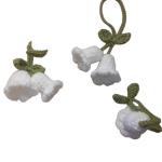 Chaveiro Lírio SK Amigurumi em Crochê