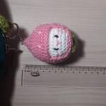 Chaveiro Morango SK Amigurumi em Crochê